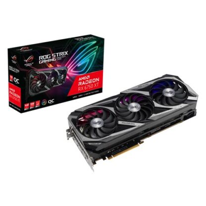 ASUS ROG Strix Radeon RX 6750 XT OC Edition 12GB GDDR6 Graphic Card ROG-STRIX-RX6750XT-O12G-GAMING