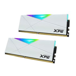 Adata XPG Spectrix D50 RGB 16GB (8GBx2) DDR4 3200MHz White Desktop Memory AX4U32008G16A-DW50