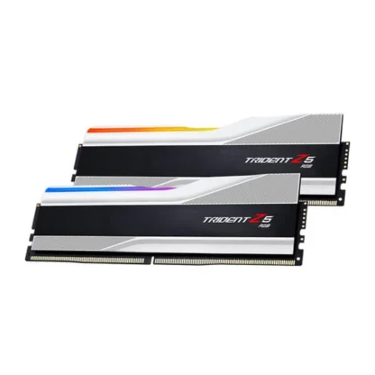 G.Skill Trident Z5 RGB 32GB (16GBx2) DDR5 5200MHz RAM (Metallic Silver)