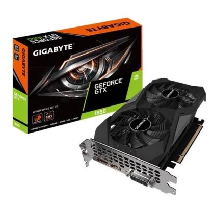 Gigabyte GTX 1650 D6 Windforce OC 4GB Graphic Card GV-N1656WF2OC-4GD