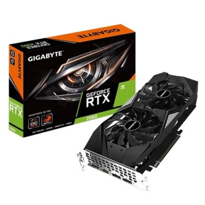 Gigabyte RTX 2060 WindForce OC 12GB Graphics Card GV-N2060WF2OC-12GD