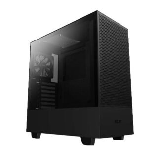 NZXT H510 Flow Compact Mid-Tower Black Cabinet CA-H52FB-01