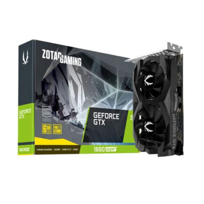 ZOTAC GAMING GeForce GTX 1660 SUPER Twin Fan 6GB GDDR6 192-bit Gaming Graphics Card ZT-T16620F-10L